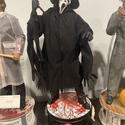 PCS SCREAM GHOST FACE 1/4 Exclusive Statue Signed 