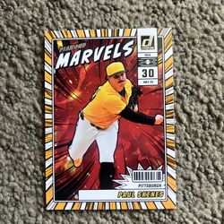 2025 Panini Donruss Paul Skenes Diamond Marvels 