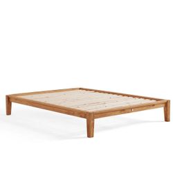 Cal-King Wood Bed Frame