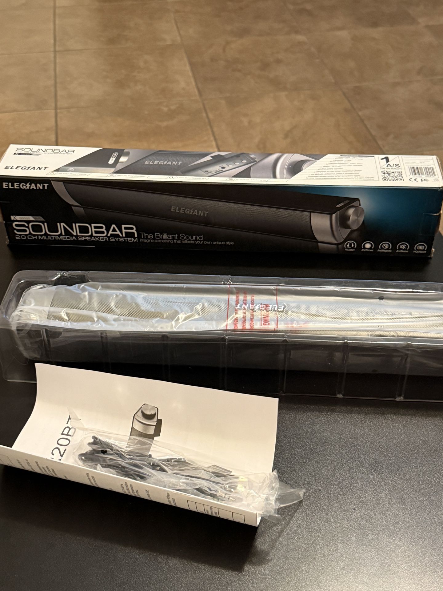Brand New Bluetooth Soundbar Speaker – Elegant X Series