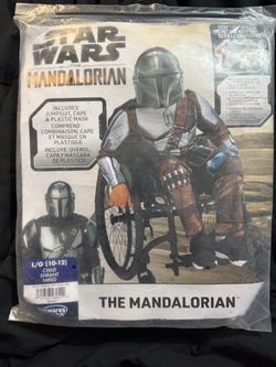 Star Wars Mandalorian Kids Adaptive Costume L/G (10-12)