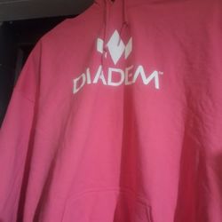 DIADEM TM Pink Jacket,  LX,  can Fit a medium And Large Person,  It Is not That big