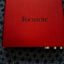 Focusrite Scarlett 6i6 48v Audio Interface 