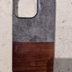 Society 6 Concrete and Wood Luxury iPhone Case For iPhone 13 Pro 