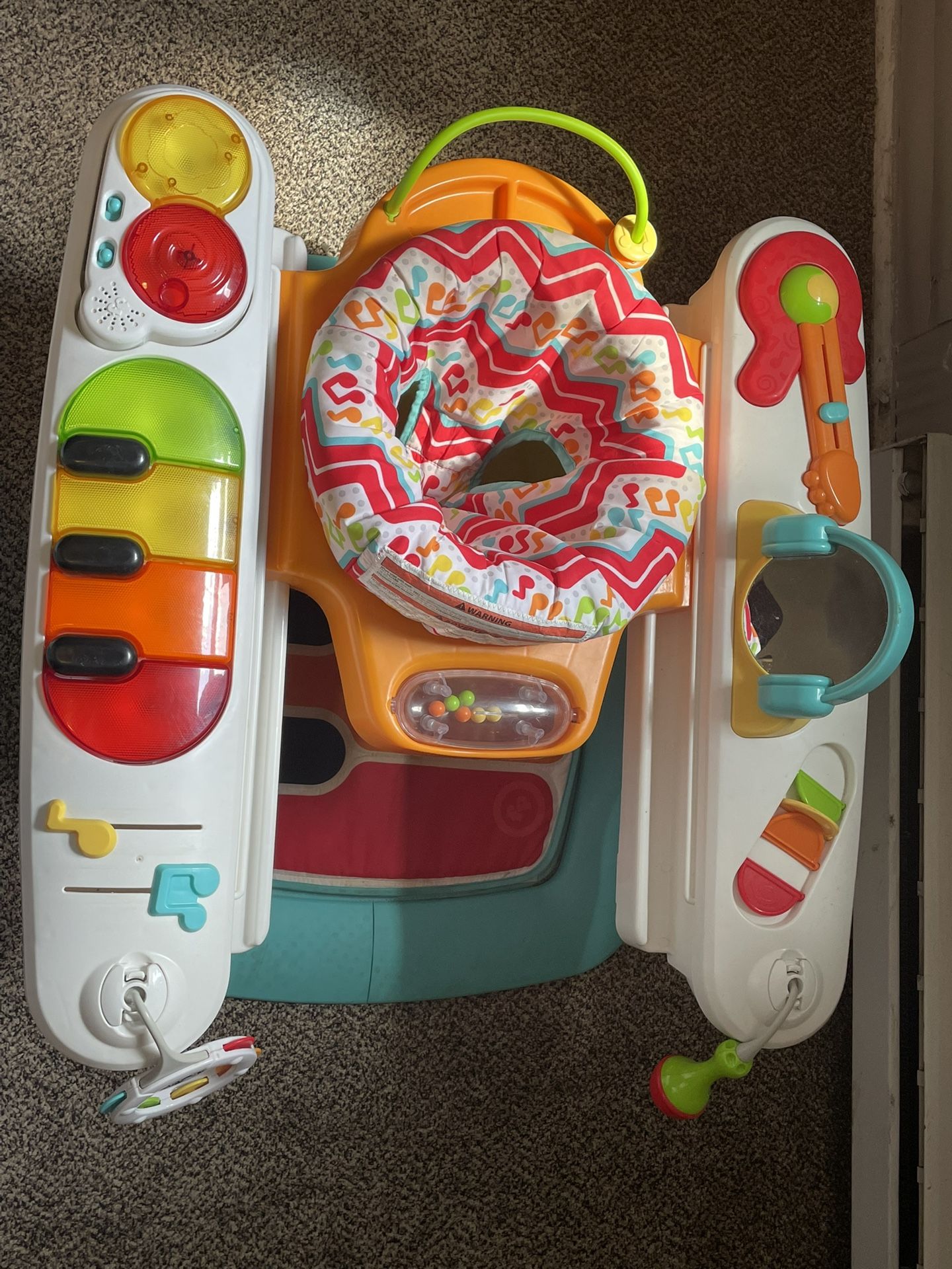 Fisher-Price 4-in-1 Step 'n Play Piano with Lights & Sounds