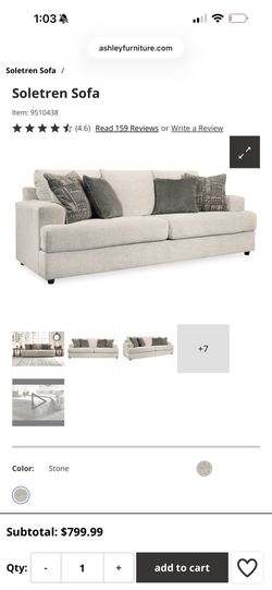 Soltren Ashley Sofa 