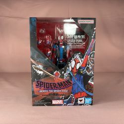 S.H.Figuarts Spider-Punk (Spider-Man: Across the Spiderverse) (Authentic, Opened, Like New)