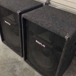 2) Sonic Speakers!! Great condition!