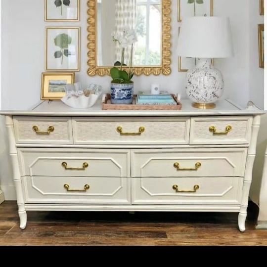 vintage broyhill dresser Mid Century MODERN Walnut CREDENZA / Long by Premier, c. 1960's Vintage Broyhill Dresser - #11P01