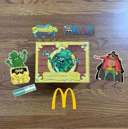 McDonald’s | SpongeBob SquarePants x One Piece Happy Meal Toy (Flying Dutchman x Teach)