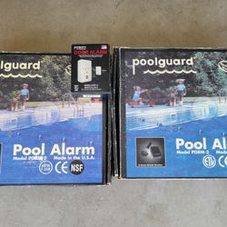 2 Pool Alarm Kits And 2 Door Alarms