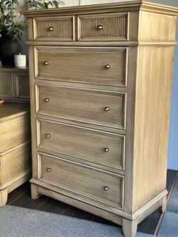 Pottery Barn Inspired Fluted Chest