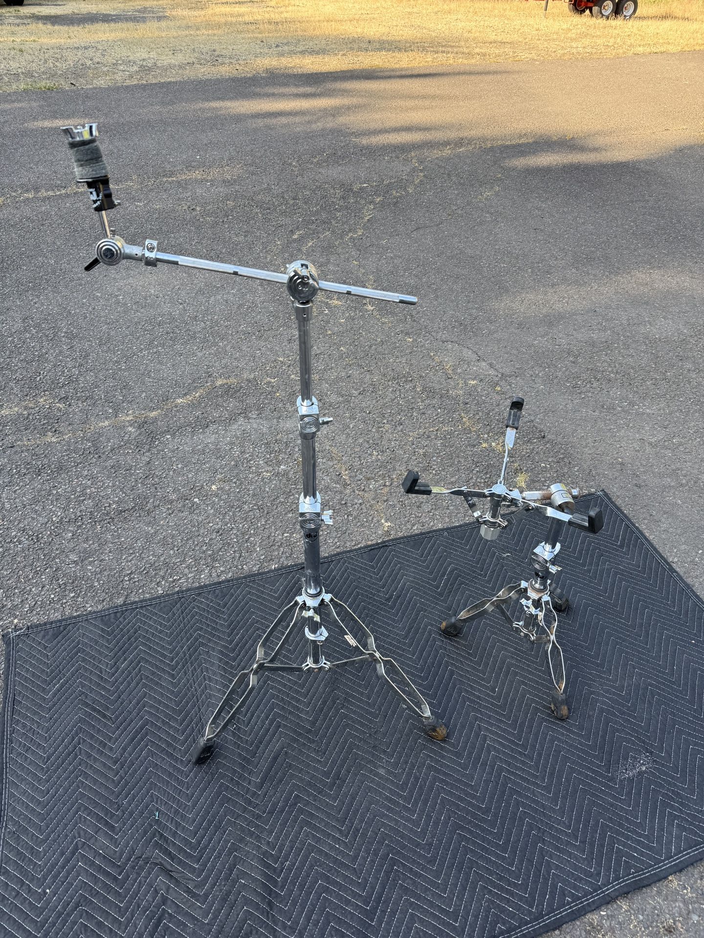 DW 9000 Boom Cymbal Stand + Snare Drum Stand