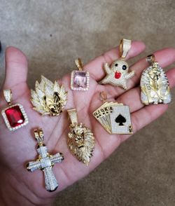 Pendants with Chains GOLD PLATED 14K Does not loses color