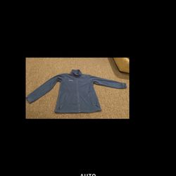 EUC Columbia Vertex Youth 18-20 fleece navy blue jacket zip up long sleeve warm 