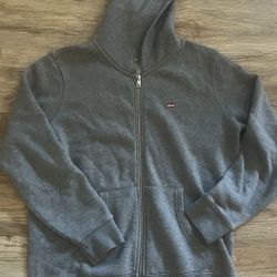 Dark Gray Jacket Levi’s Size Medium Men’s Jacket