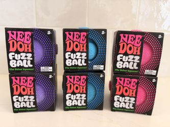Needoh Fuzz Ball The Velvet Squeeze 