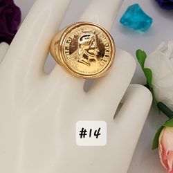 Napoleon III rose-gold Ring Fashion #14