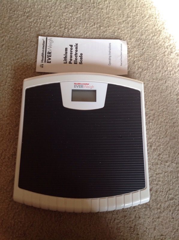 Healthometer EverWeigh Lithium powered electronic scale