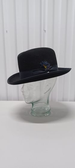 Black Felt God Father hat size large