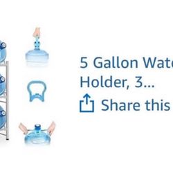 3 Tier Water Jug Holder - Brand New