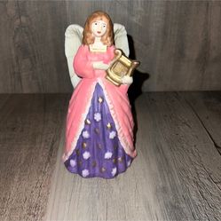 gift collection hand painted porcelain angel dinner bell