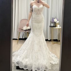 Mermaid Lace Wedding Dress