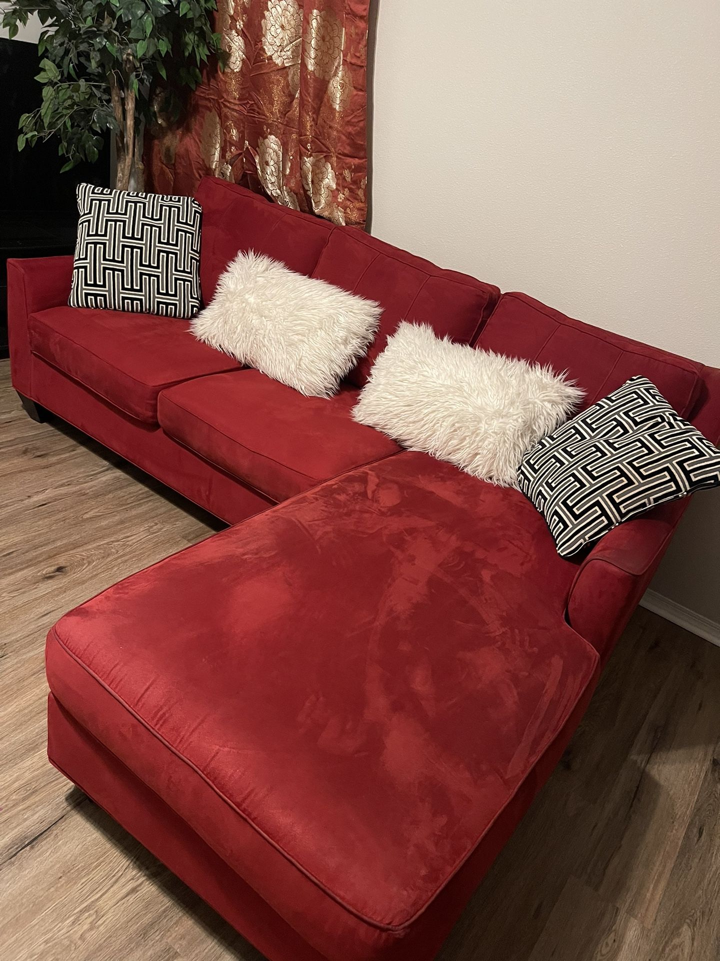 Beautiful Red Couch