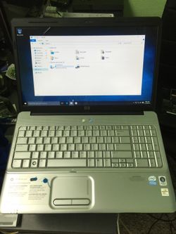 Hp G60 16" laptop, win10, office, 2ghz processor, full numeric keypad, hdmi, sd card slot, new batt and charger, 320gb Jd