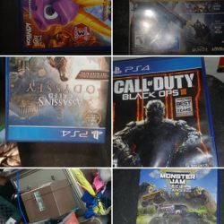Gaming Consoles Ps4,ps3,Xbox One