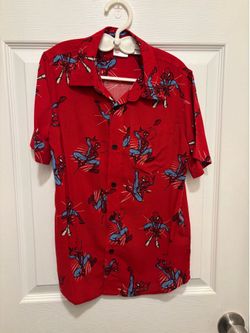 Spider-Man dress shirt  kids - Small 6/7