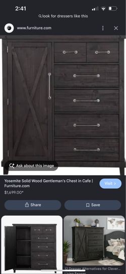 Gentleman's chest dresser