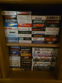 VHS MOVIES COLLECTABLES OVER