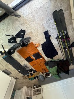 snow ski snowboard skiing gear