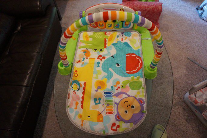 Baby Foot Piano, Chair And Walker