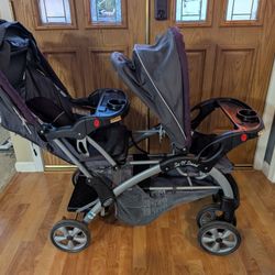 Stroller Sit And Stand Double Stroller 