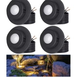 3W Pond Lights LED Underwater 3000K Warm White IP68 Waterproof Underwater Pon...