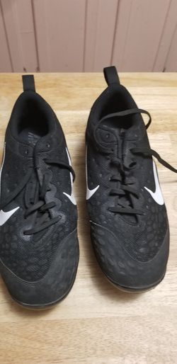 Girls Nike softball cleats and Mizuno fastpitch glove