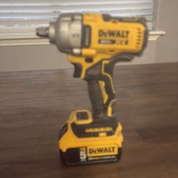 Dewalt 1/2” 20v brushless mid range impact