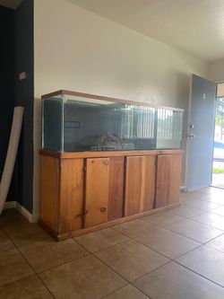 Fish tank wood made big capacity