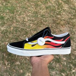 Vans Old Skool Flame 2017 Sz12 DS