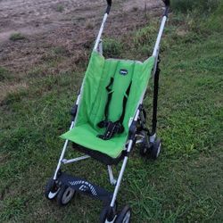 Chicco Green Stroller Foldable 