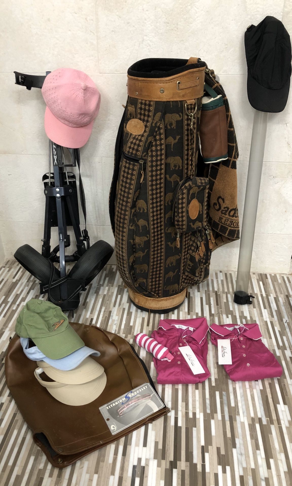Golf items... (cart sold) take all 95