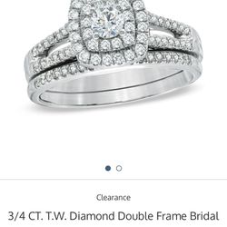 Halo Diamond Engagement Ring Thumbnail