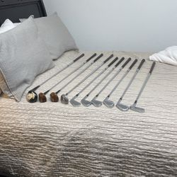 MacGregor Jack Nicklaus Gold Crown Irons and Woods