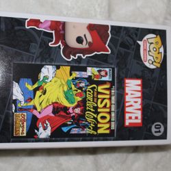 Funko POP! Comic Cover Art: Marvel - Scarlet Witch 01 Target exclusive Vision
