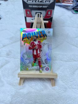 Topps Chrome Alphonso Davies Power Players Holo Card