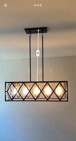 Farmhouse Light (linear Island Chandelier)