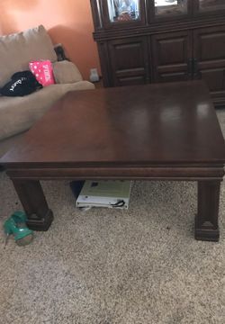 Square. Coffee table