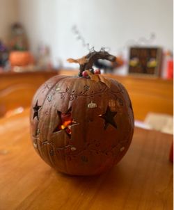 Halloween Star Pumpkin Decoration